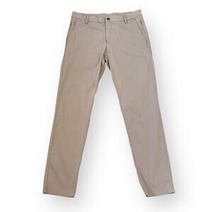 Birddogs Pants Mens 32x32 Beige Boom For Your Boomstick Stretch Chino Lined Tech